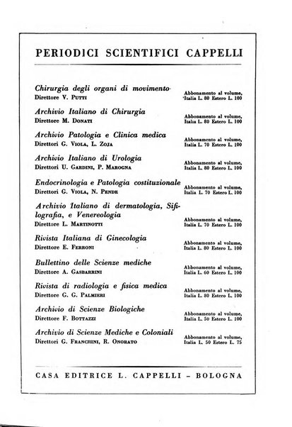 Archivio italiano di chirurgia