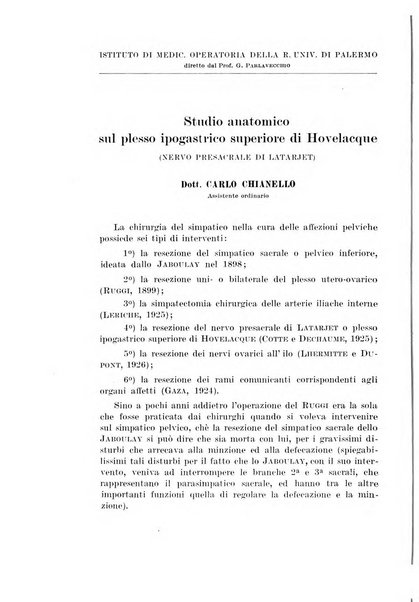 Archivio italiano di chirurgia