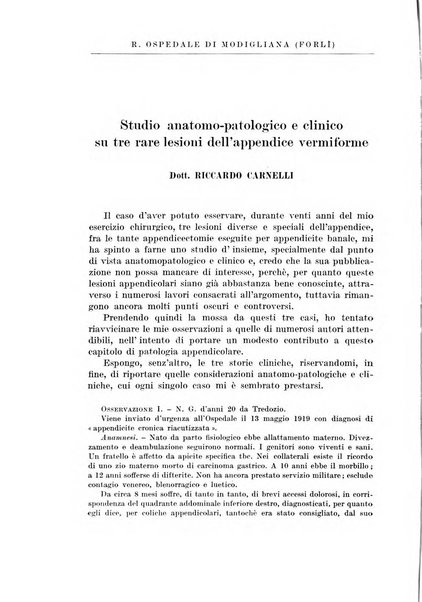 Archivio italiano di chirurgia