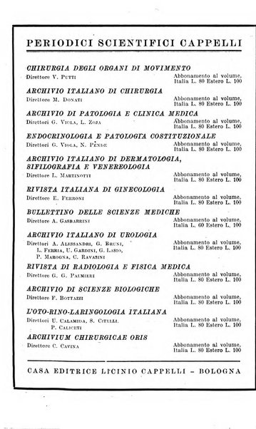 Archivio italiano di chirurgia