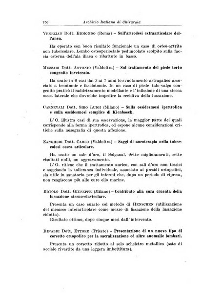 Archivio italiano di chirurgia