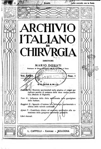 Archivio italiano di chirurgia