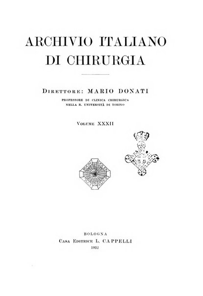 Archivio italiano di chirurgia