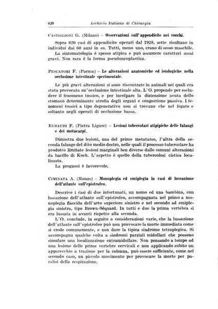 Archivio italiano di chirurgia