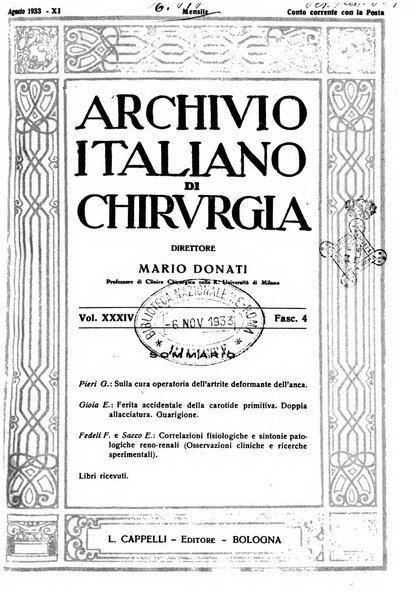 Archivio italiano di chirurgia