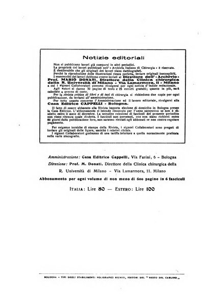 Archivio italiano di chirurgia