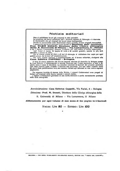 Archivio italiano di chirurgia