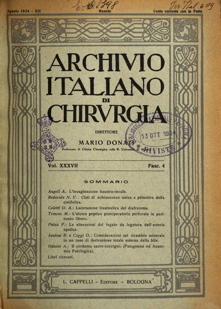 Archivio italiano di chirurgia