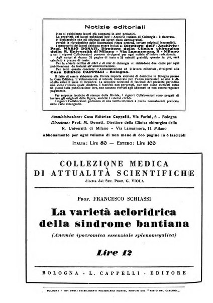 Archivio italiano di chirurgia