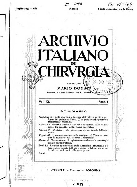 Archivio italiano di chirurgia