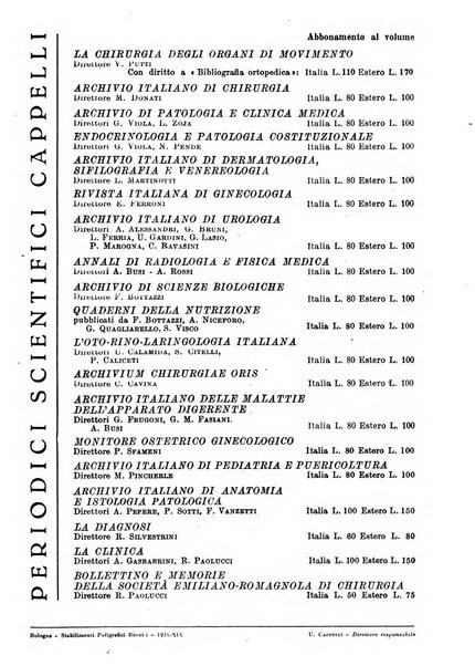 Archivio italiano di chirurgia