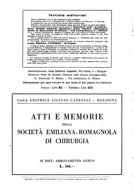 Archivio italiano di chirurgia