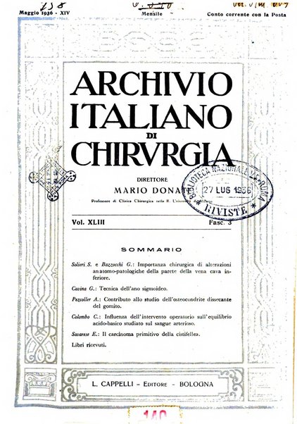 Archivio italiano di chirurgia