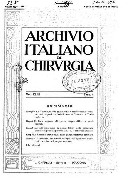 Archivio italiano di chirurgia