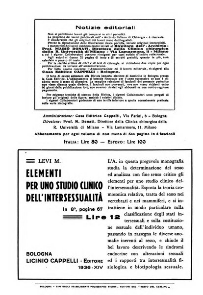 Archivio italiano di chirurgia