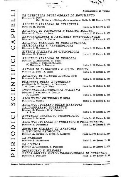 Archivio italiano di chirurgia