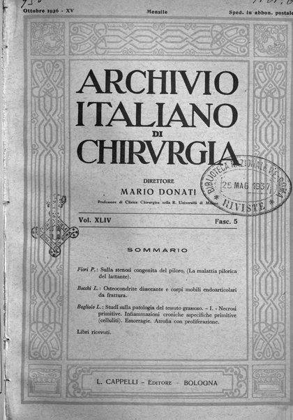 Archivio italiano di chirurgia