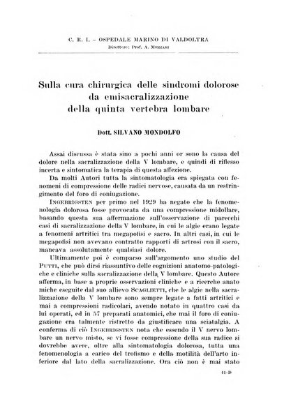 Archivio italiano di chirurgia