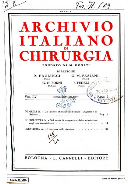 Archivio italiano di chirurgia