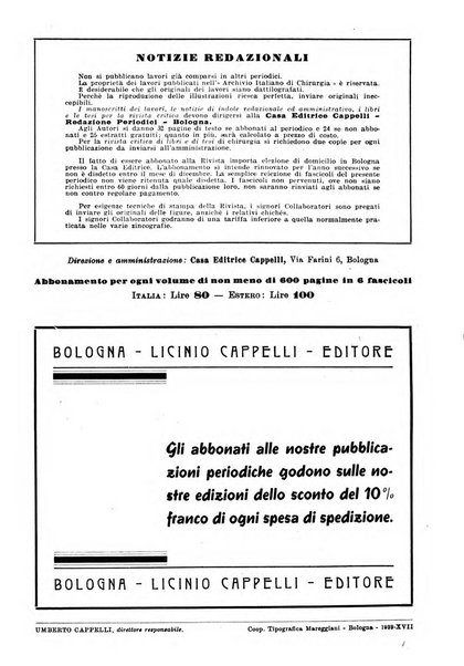 Archivio italiano di chirurgia