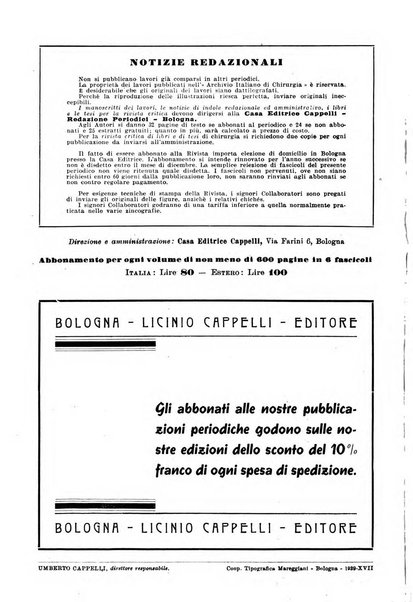 Archivio italiano di chirurgia