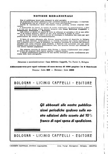 Archivio italiano di chirurgia