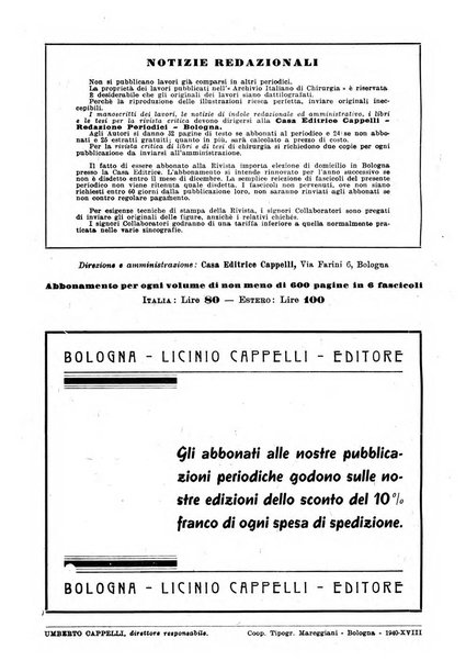 Archivio italiano di chirurgia