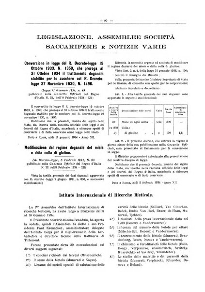 L'industria saccarifera italiana Bollettino mensile del Consorzio nazionale produttori zucchero e dell'Associazione italiana delle industrie dello zucchero e dell'alcool