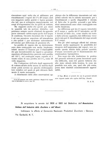 L'industria saccarifera italiana Bollettino mensile del Consorzio nazionale produttori zucchero e dell'Associazione italiana delle industrie dello zucchero e dell'alcool