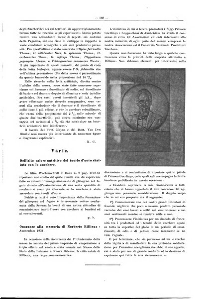 L'industria saccarifera italiana Bollettino mensile del Consorzio nazionale produttori zucchero e dell'Associazione italiana delle industrie dello zucchero e dell'alcool