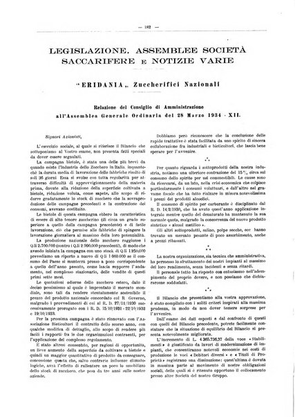 L'industria saccarifera italiana Bollettino mensile del Consorzio nazionale produttori zucchero e dell'Associazione italiana delle industrie dello zucchero e dell'alcool