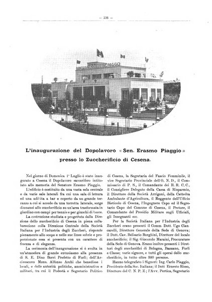 L'industria saccarifera italiana Bollettino mensile del Consorzio nazionale produttori zucchero e dell'Associazione italiana delle industrie dello zucchero e dell'alcool