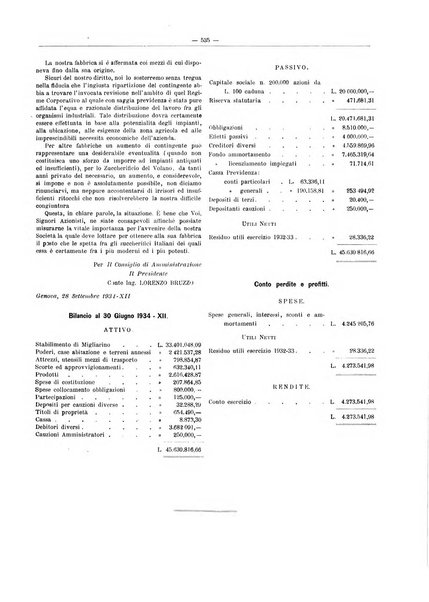 L'industria saccarifera italiana Bollettino mensile del Consorzio nazionale produttori zucchero e dell'Associazione italiana delle industrie dello zucchero e dell'alcool