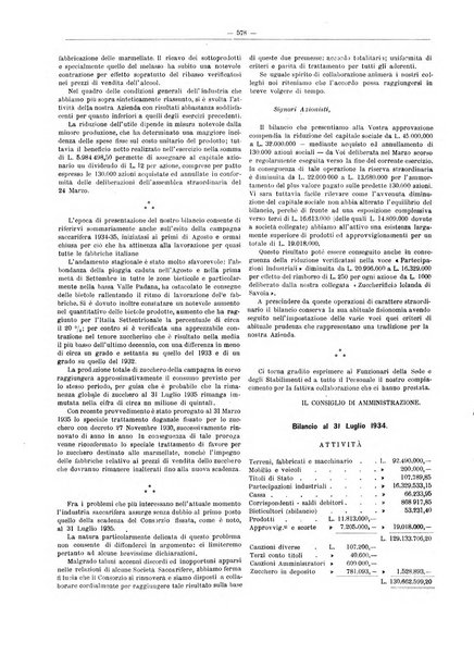 L'industria saccarifera italiana Bollettino mensile del Consorzio nazionale produttori zucchero e dell'Associazione italiana delle industrie dello zucchero e dell'alcool