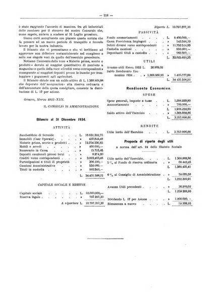 L'industria saccarifera italiana Bollettino mensile del Consorzio nazionale produttori zucchero e dell'Associazione italiana delle industrie dello zucchero e dell'alcool