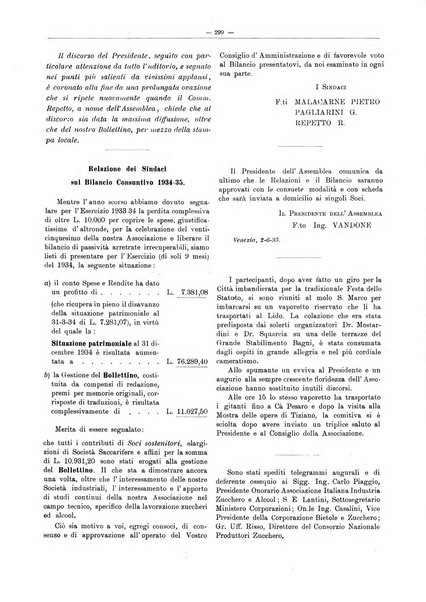 L'industria saccarifera italiana Bollettino mensile del Consorzio nazionale produttori zucchero e dell'Associazione italiana delle industrie dello zucchero e dell'alcool