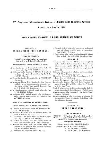 L'industria saccarifera italiana Bollettino mensile del Consorzio nazionale produttori zucchero e dell'Associazione italiana delle industrie dello zucchero e dell'alcool