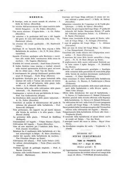 L'industria saccarifera italiana Bollettino mensile del Consorzio nazionale produttori zucchero e dell'Associazione italiana delle industrie dello zucchero e dell'alcool