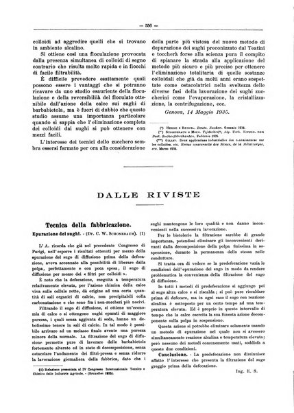 L'industria saccarifera italiana Bollettino mensile del Consorzio nazionale produttori zucchero e dell'Associazione italiana delle industrie dello zucchero e dell'alcool