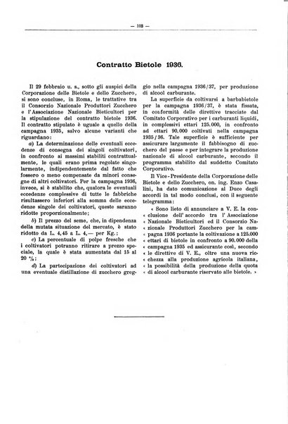 L'industria saccarifera italiana Bollettino mensile del Consorzio nazionale produttori zucchero e dell'Associazione italiana delle industrie dello zucchero e dell'alcool