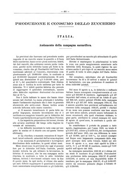 L'industria saccarifera italiana Bollettino mensile del Consorzio nazionale produttori zucchero e dell'Associazione italiana delle industrie dello zucchero e dell'alcool