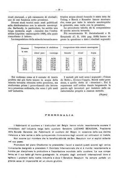 L'industria saccarifera italiana Bollettino mensile del Consorzio nazionale produttori zucchero e dell'Associazione italiana delle industrie dello zucchero e dell'alcool