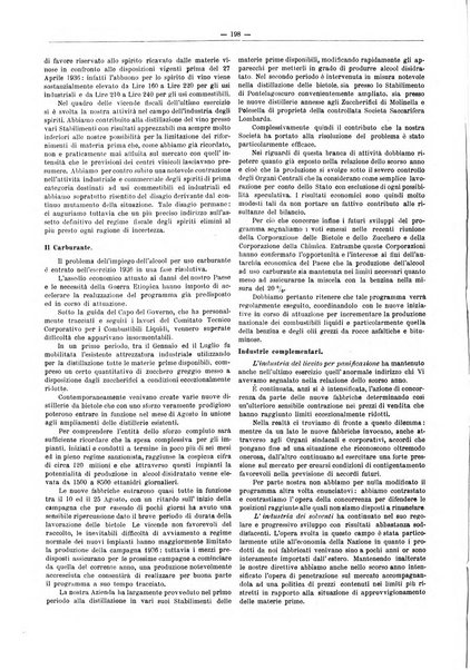 L'industria saccarifera italiana Bollettino mensile del Consorzio nazionale produttori zucchero e dell'Associazione italiana delle industrie dello zucchero e dell'alcool