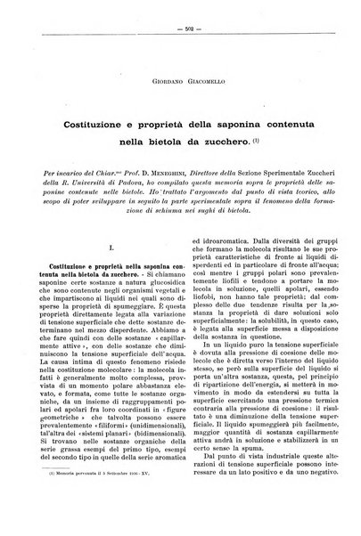 L'industria saccarifera italiana Bollettino mensile del Consorzio nazionale produttori zucchero e dell'Associazione italiana delle industrie dello zucchero e dell'alcool