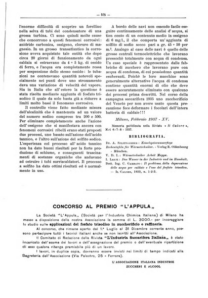 L'industria saccarifera italiana Bollettino mensile del Consorzio nazionale produttori zucchero e dell'Associazione italiana delle industrie dello zucchero e dell'alcool