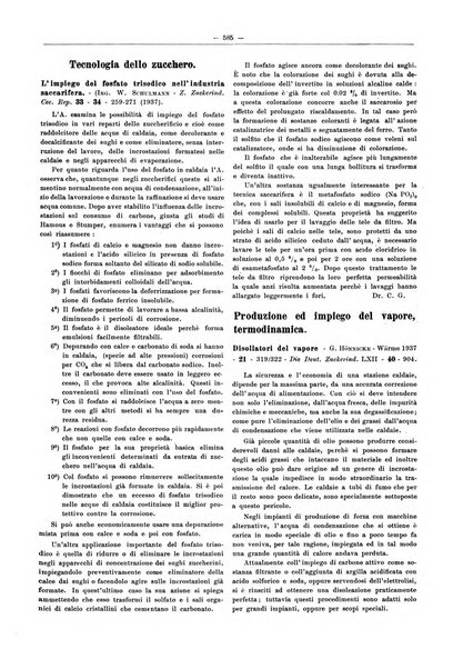 L'industria saccarifera italiana Bollettino mensile del Consorzio nazionale produttori zucchero e dell'Associazione italiana delle industrie dello zucchero e dell'alcool