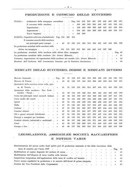 L'industria saccarifera italiana Bollettino mensile del Consorzio nazionale produttori zucchero e dell'Associazione italiana delle industrie dello zucchero e dell'alcool