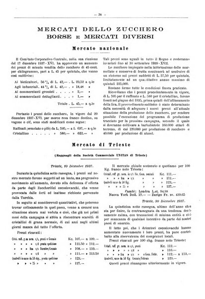 L'industria saccarifera italiana Bollettino mensile del Consorzio nazionale produttori zucchero e dell'Associazione italiana delle industrie dello zucchero e dell'alcool