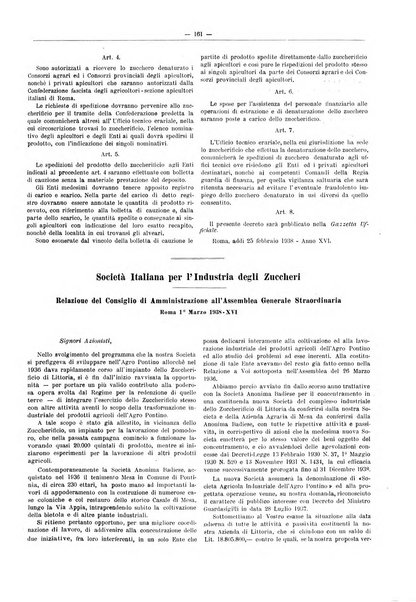 L'industria saccarifera italiana Bollettino mensile del Consorzio nazionale produttori zucchero e dell'Associazione italiana delle industrie dello zucchero e dell'alcool