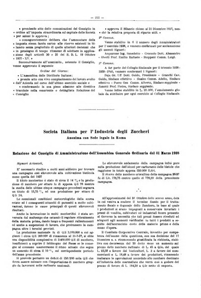 L'industria saccarifera italiana Bollettino mensile del Consorzio nazionale produttori zucchero e dell'Associazione italiana delle industrie dello zucchero e dell'alcool